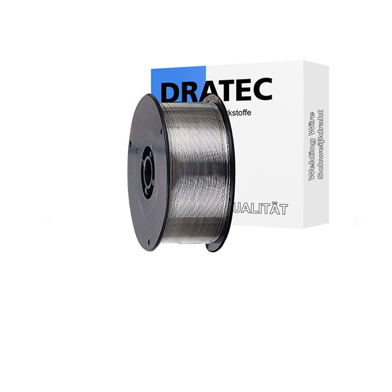 Проволока нержавеющая Dratec DT-1.4316 D 0,8 мм (308 LSi, кассета 1 кг, аналог, OK Autrod 308LSi)