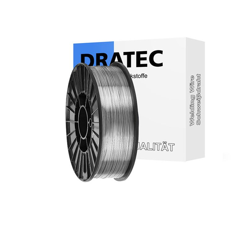 Проволока нержавеющая Dratec DT-1.4316 D 0,8 мм (308 LSi, кассета 5 кг, аналог, OK Autrod 308LSi)