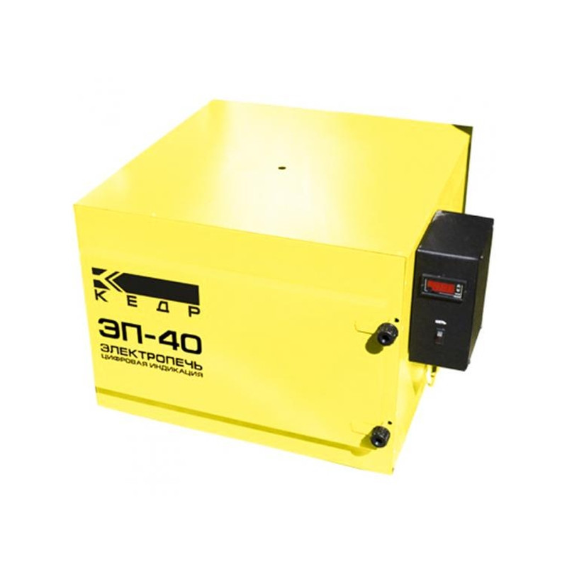 Печь для сушки электродов Кедр ЭП-40 (220В, 400°C, загрузка 40 кг, цифровая индикация)