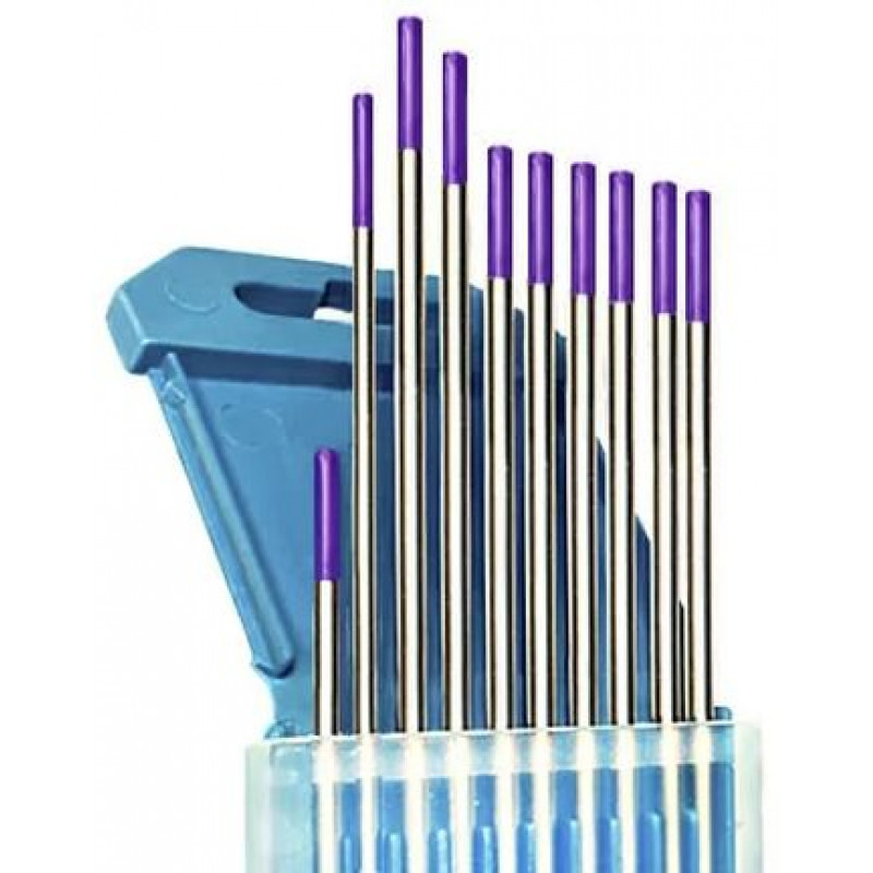 Электроды вольфрамовые Кедр WE-3-175 D=1.6 мм (фиолетовый) AC/DC